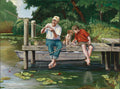 On The Dock, 1000 Pc Jigsaw Puzzle by Cobble Hill