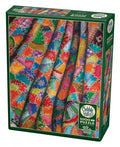 Crazy Quilt, 1000 Pc Jigsaw Puzzle by Cobble Hill