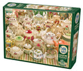 Teapots Too, 1000 Pc Jigsaw Puzzle by Cobble Hill