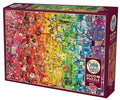 Rainbow, 2000 Pc Jigsaw Puzzle by Cobble Hill