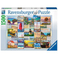 Coastal Collage,1500 piece puzzle by Ravensburger